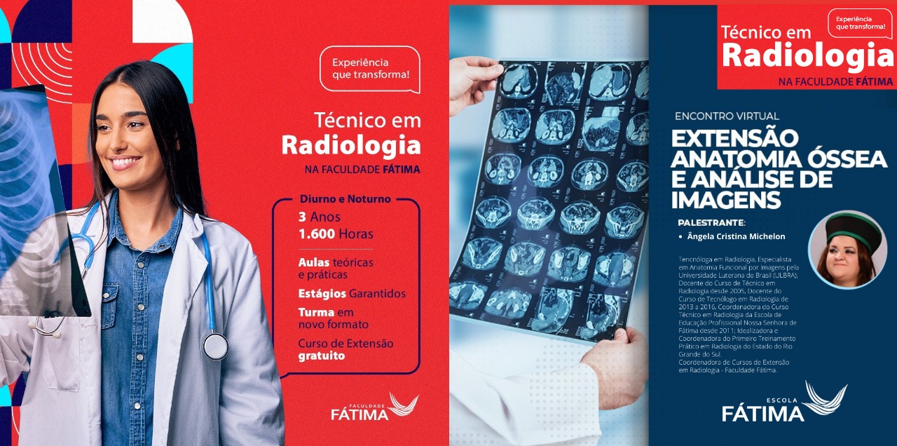 Curso Técnico em Radiologia da Faculdade Fátima!